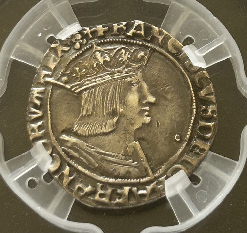 François ier demi teston - françois,