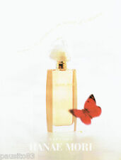 PUBLICITE ADVERTISING 026  1995  les parfums femme Hanae Mori