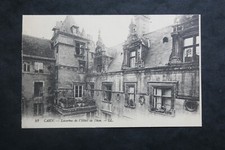 Carte Postale Ancienne CAEN - Lucarnes de l'Hôtel de Than