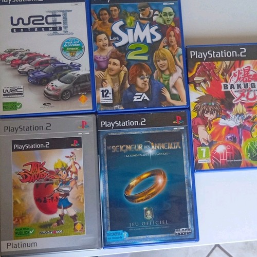 Lot jeux playstation 2 - de,