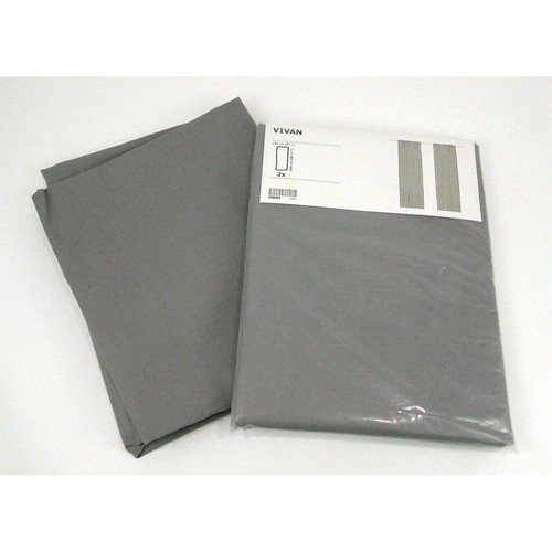 Ikea vivan curtains - curtains, gray