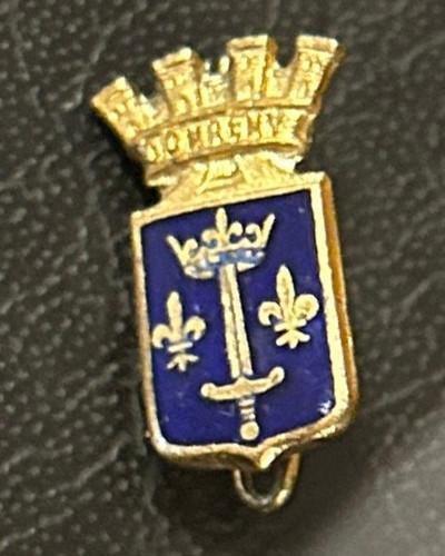 Ancienne broche émaillée - ancienne,