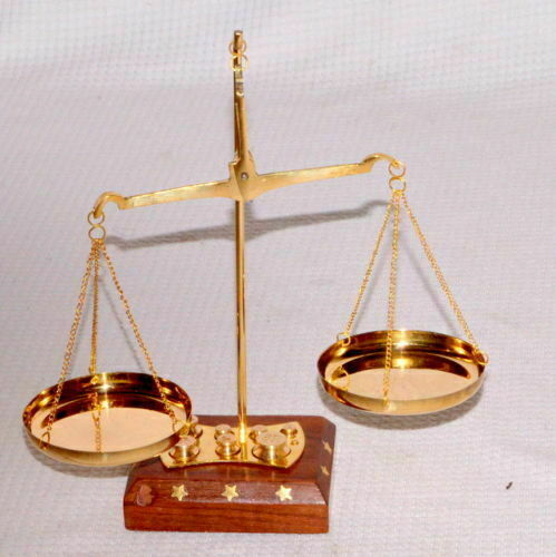 Petite balance laiton - balance,