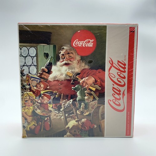 Coca cola santa toyshop 1000 - coca-cola,