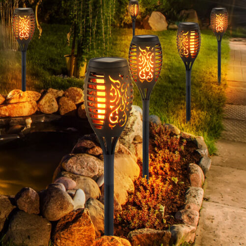 Lampes solaire led effet - lampes,