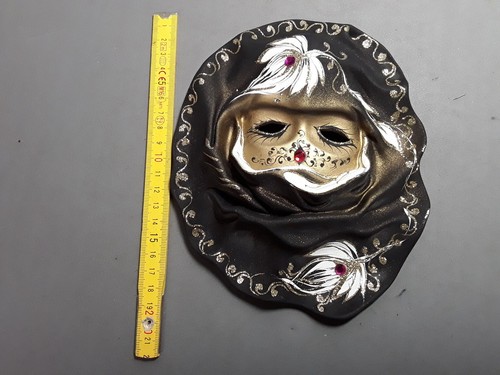 Ancien masque terre - masque, cuite
