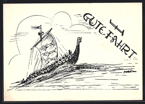 Carte postale joyeux - joyeux, voyage
