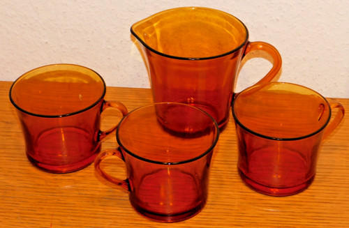 Orange vintage duralex france - duralex,