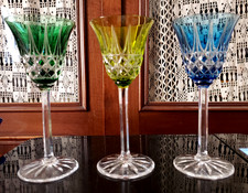 3 VERRES Roemer Vin CRISTAL