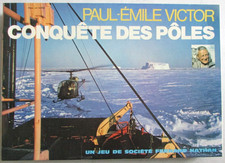Jeu de société Conquête des pôles Paul-Émile Victor Jeu Fernand Nathan 1975