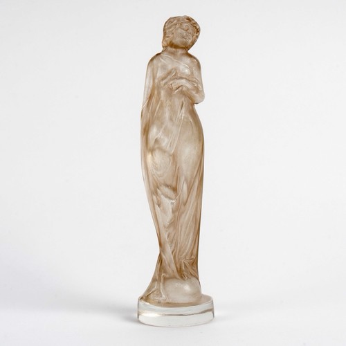 Statuette moyenne voilee verre - moyenne,