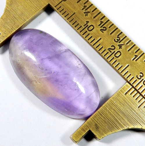 Cabochon amétrine jaune