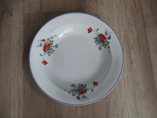 Grand plat creux  faïence