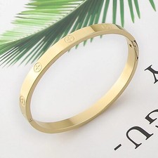 bracelet croix  Doré - Homme