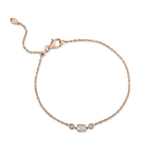 14k rose émeraude coupe - 14k,