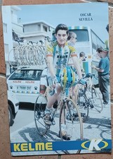 Cyclisme - Affiche Poster Oscar SEVILLA équipe KELME