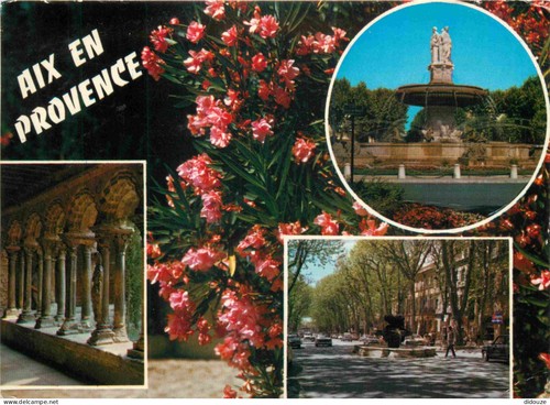 Carte postale aix en - 13,