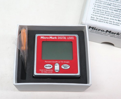 Digital level and - grade, gauge