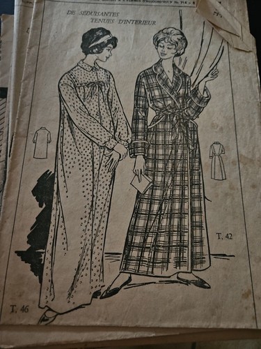 Patron ancien mode femmes - ancien,
