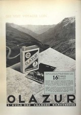 AD PUBLICITE    OIL  HUILE