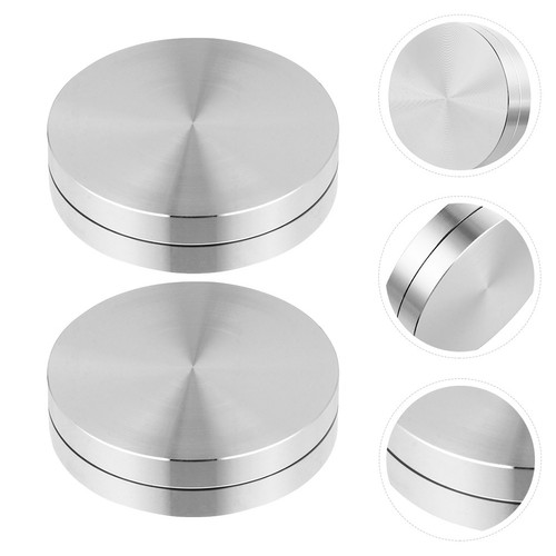 2pcs gâteau plateau - , tournant