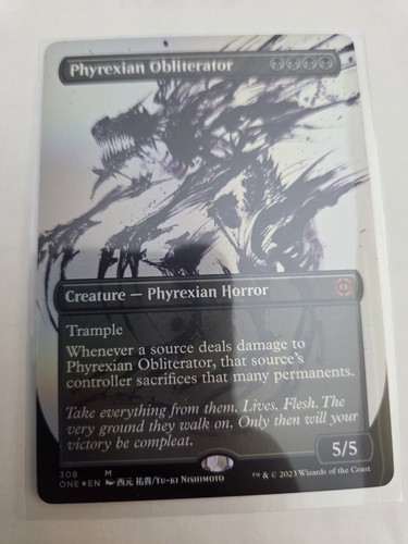 Mtg phyrexian obliterator - mtg,,