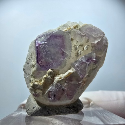 Cube fluorite fantôme - fluorite,