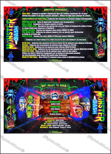 Williams monster bash 1998 - monster,