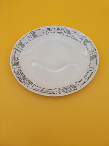 Assiettes ovales pillivuyt - assiettes,
