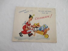 CPSM CARTE HUMOUR ANGLAIS ANNIVERSAIRE 