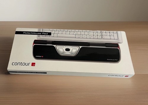 Contour design rollermouse - contour, red