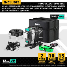 – Niveau Laser 3D Vert, 12