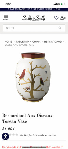Bernardaud vase - ,