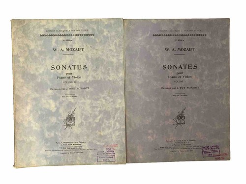 Mozart sonates pour piano - , et
