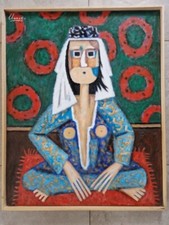 Roland chanco huile sur toile - huile,