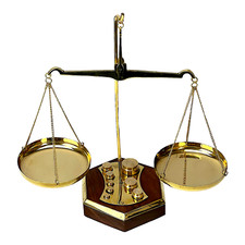 Symbole de justice balance en