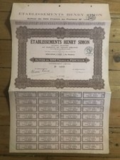 RARE =  Etablissements HENRY