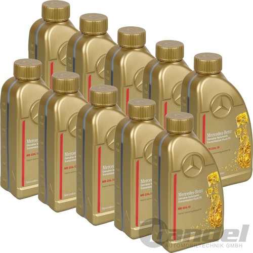 10x huile boite - 1l,
