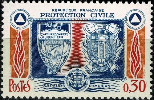 France 1964 protection civile - 1964,