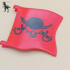 Playmobil Drapeau Rouge