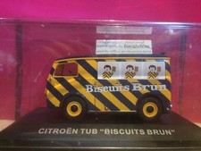 SUPERBE CITROEN TUB BISCUITS BRUN BOITE SOUS BLISTER 1/43 C3