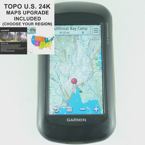 Garmin montana 610 - garmin, gps
