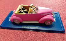RARE VOITURE TINTIN CAR N° 69 CABRIOLET DES DUPONDT HERGE  MOULINSART