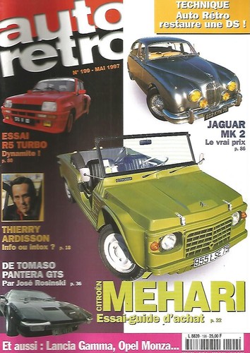 Auto retro 199 mehari - auto,