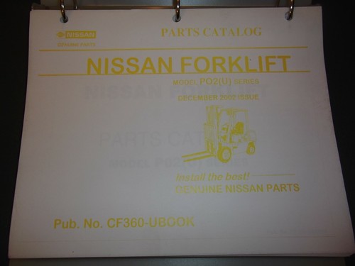 Nissan p02 série chariot - nissan,