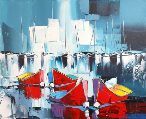 Peinture sur toile - x, 46