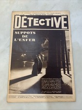 Ancien magazine collection art déco détective