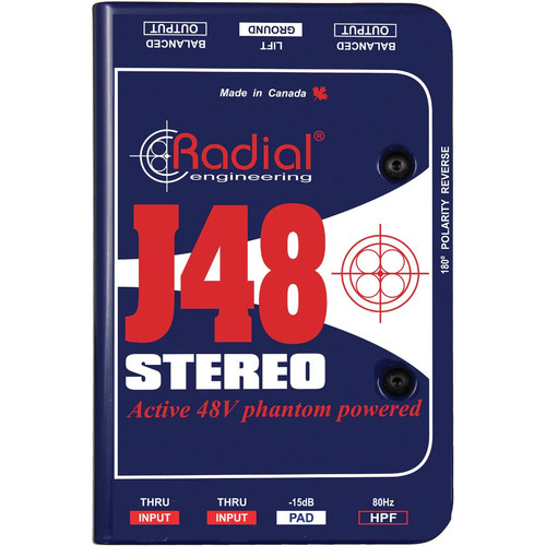 Radial engineering j48 - engineering, stereo