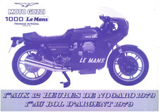Original prospectus moto guzzi - prospectus,