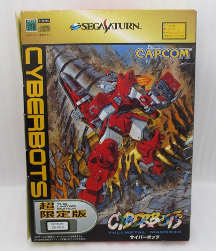 Sega saturn cyberbots - sega,